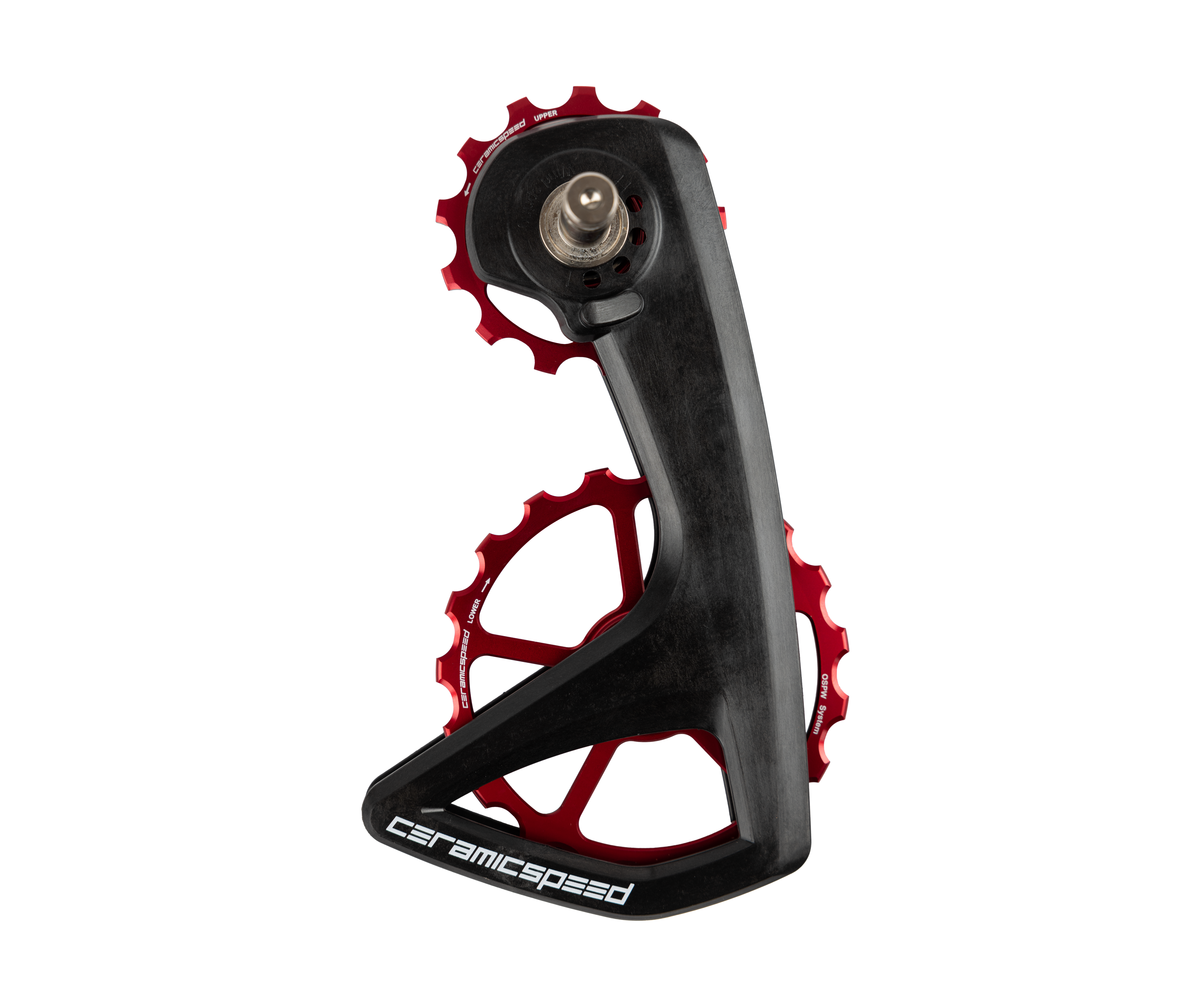 CeramicSpeed Oversized Pulley Wheel (OSPW RS + OSPW X) for Increased Speed and Efficiency in Road and Gravel Cycling, Mountain Biking, Cross and Triathlon Racing for SRAM + Shimano