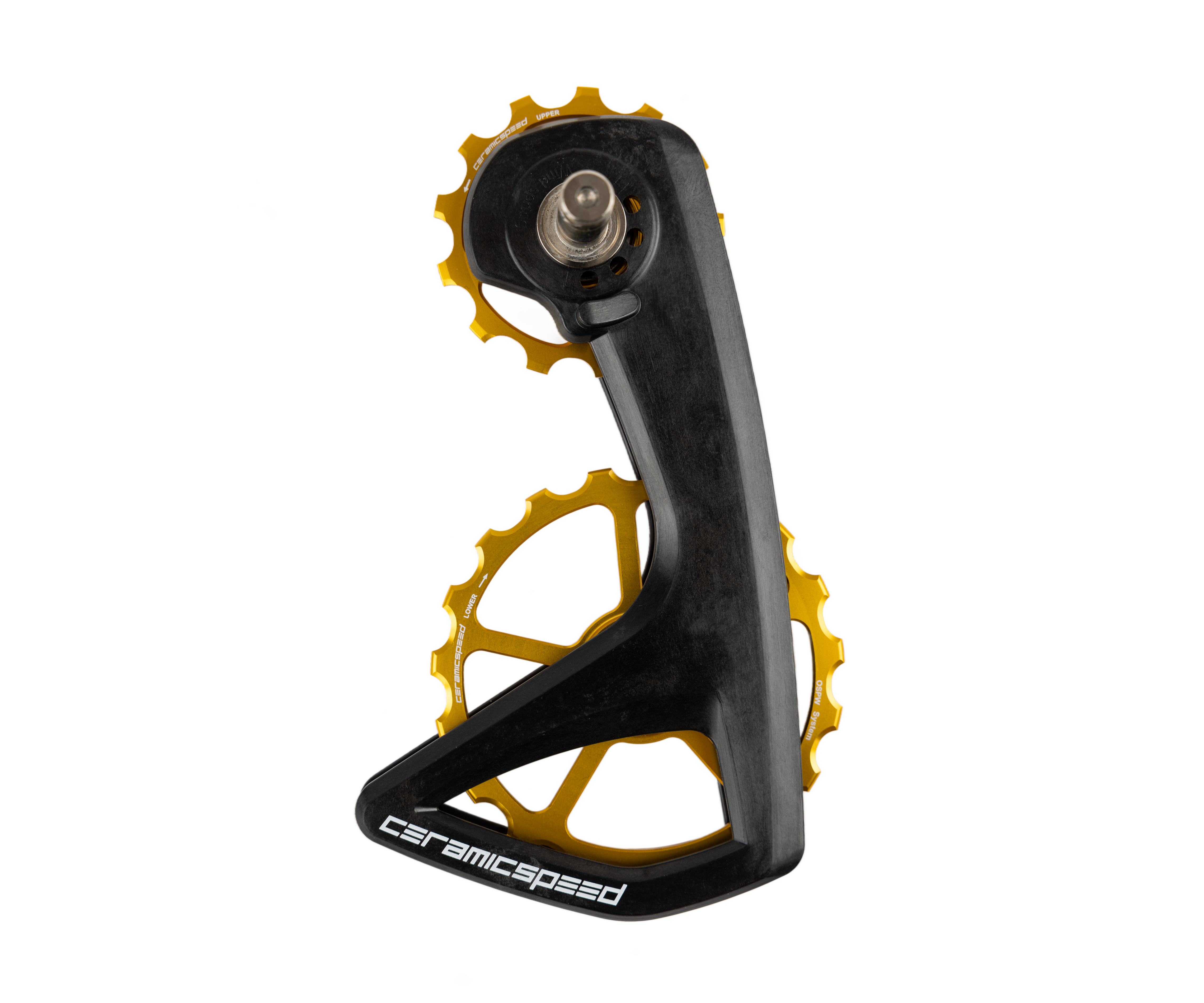 CeramicSpeed Oversized Pulley Wheel (OSPW RS + OSPW X) for Increased Speed and Efficiency in Road and Gravel Cycling, Mountain Biking, Cross and Triathlon Racing for SRAM + Shimano