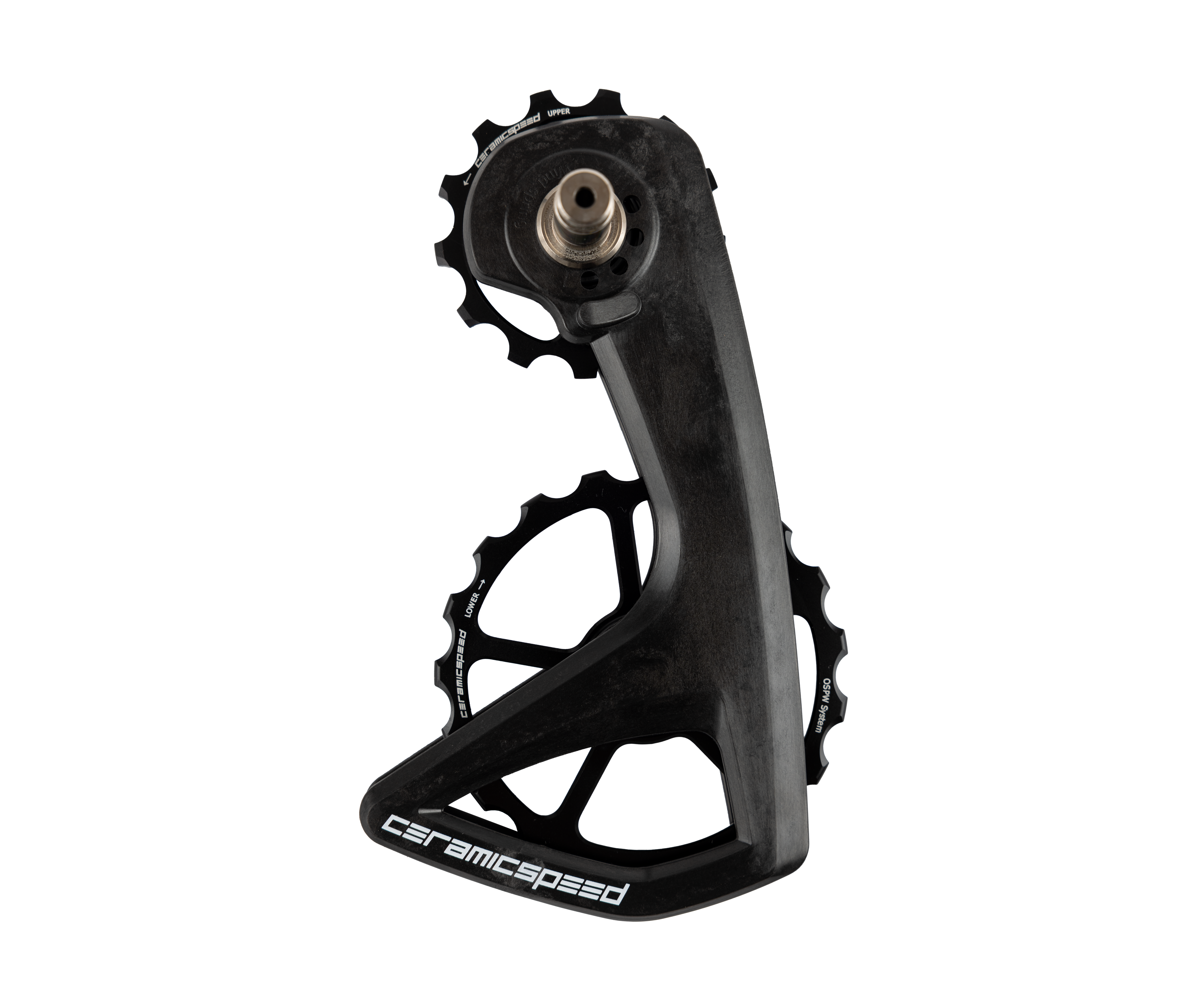 CeramicSpeed Oversized Pulley Wheel (OSPW RS + OSPW X) for Increased Speed and Efficiency in Road and Gravel Cycling, Mountain Biking, Cross and Triathlon Racing for SRAM + Shimano